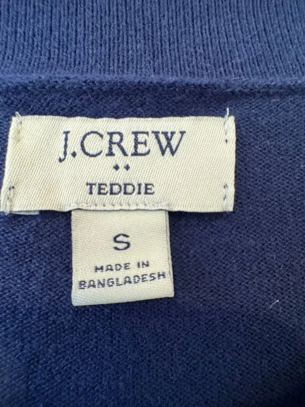 J.Crew Classic Fit Crewneck Blue Sweater – Women’s S 🔥 - Picture 5 of 7